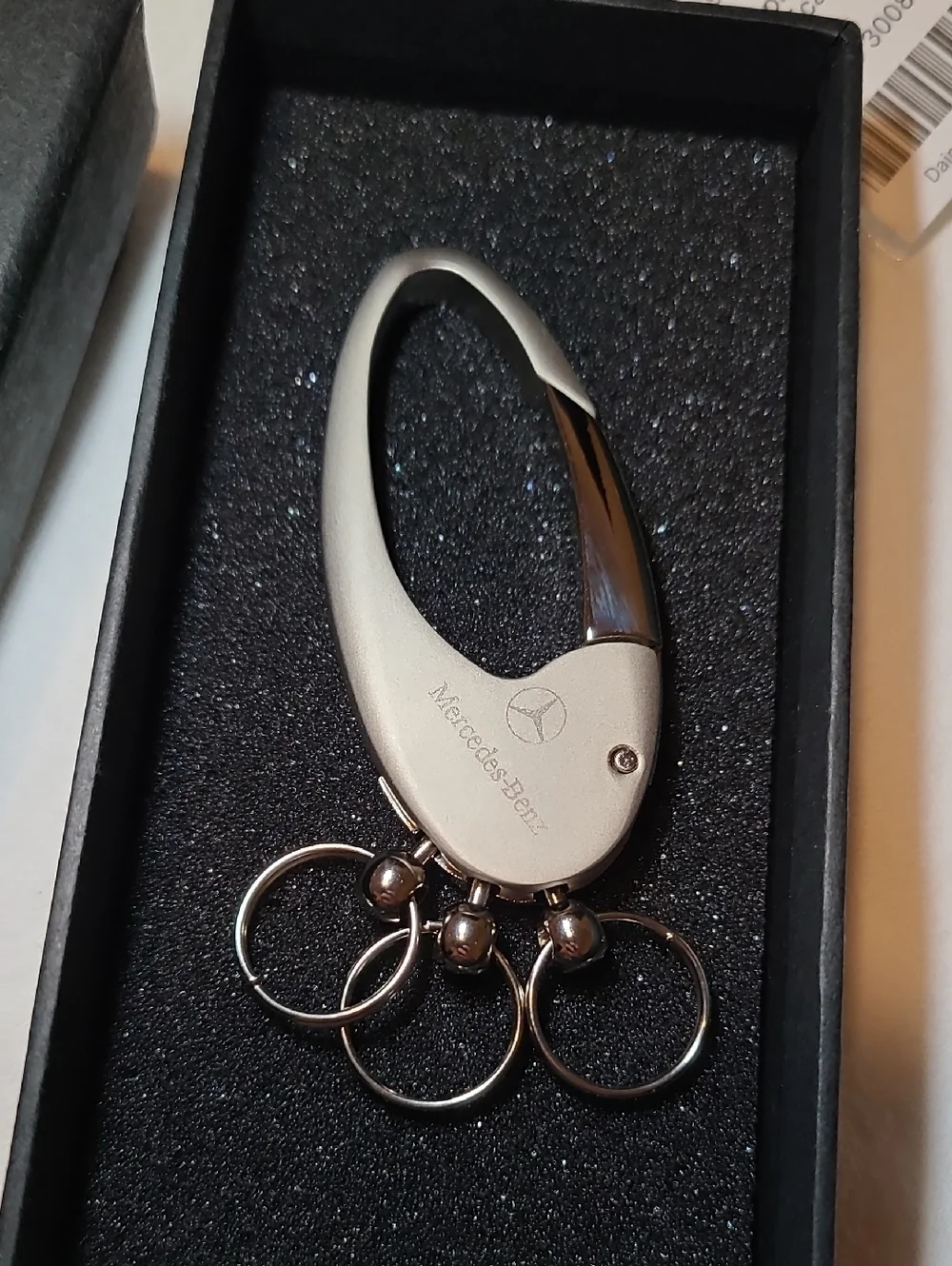 Mercedes Benz Carabiner Keychain Trucker Selection And Stick Pin NWT